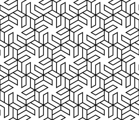 vector of stripe lines repeating patterns, geometric tile seamless pattern background.のイラスト素材