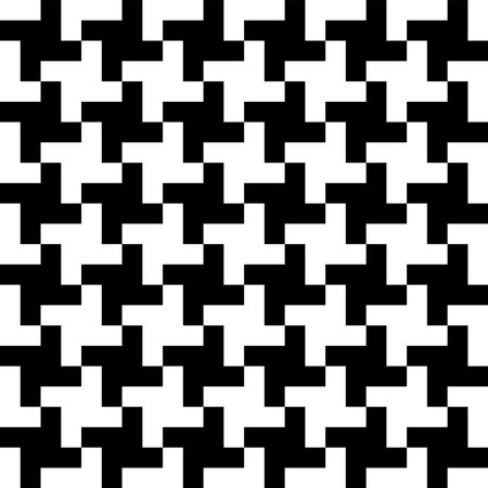 Repeating Geometric pattern of seamless interlocking patterns, Geometrical Hexagon lines vector.