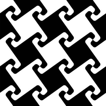 Repeating Geometric shapes pattern. Hexagon lines Seamless patterns of Artistic design vector.