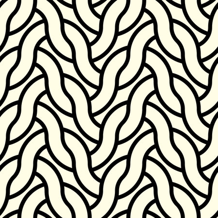 Geometric of Repeating pattern. interlocking of Shape repeated patterns, printable vector Art.のイラスト素材