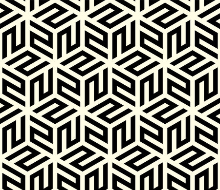 Art of Repeating pattern. Interlocking Geometric Shape repeated patterns of printable vector.のイラスト素材