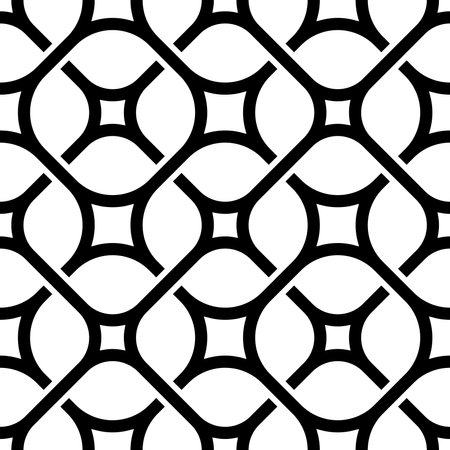 Art of Artistic Interlocking Seamless pattern. Geometric Shape repeated patterns of printable vector.のイラスト素材