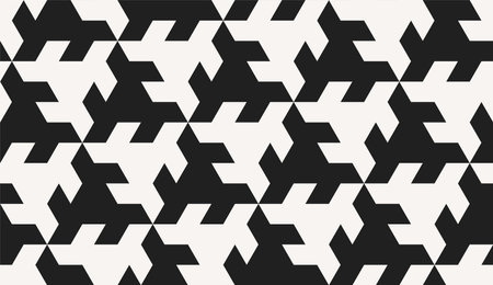 Geometric Repeating pattern of printable vector Art. Block repeated patterns background.のイラスト素材