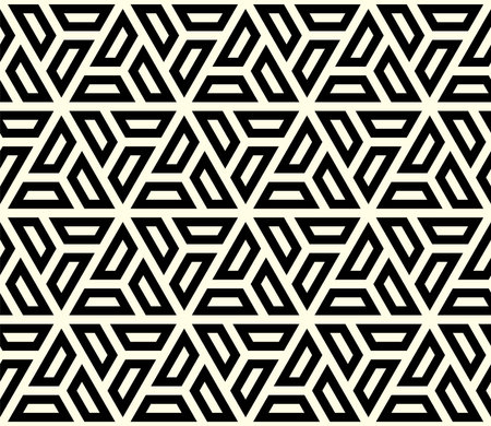 Art of Repeating patterns. Geometric Shapes Stencils Seamless pattern background of printable vector.のイラスト素材
