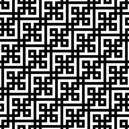 Repeating Geometric patterns of printable vector. Artistic Art repeated pattern of background.のイラスト素材