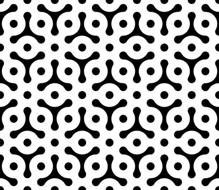 Repeating Geometric pattern of printable vector. Artistic Art Seamless patterns of background.のイラスト素材