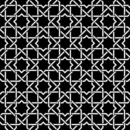 Art of Geometric Repeating patterns. Seamless pattern background of Printable vector.