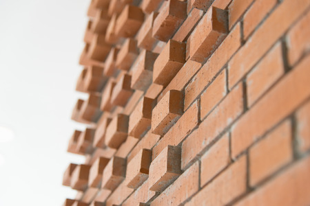 Close up of beautiful brick wall