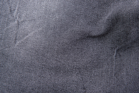 Close up of old wrinkle denim japan jean texture.の写真素材