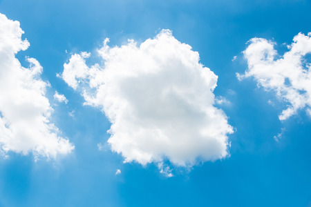 Beautiful cloud with blue sky background.の写真素材