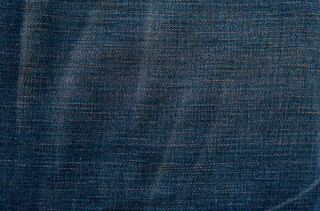 Close up of old denim japan jean texture.の写真素材