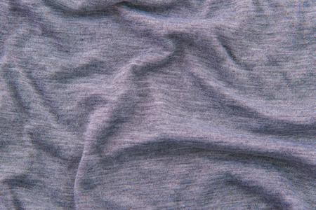Close up of beautiful wrinkle grey fabric texture.の写真素材