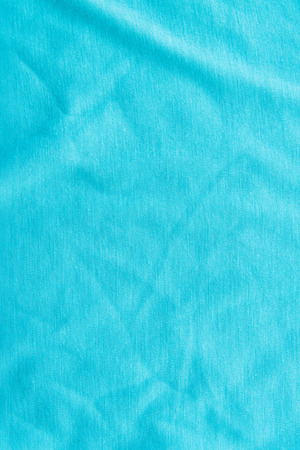 Close up of beautiful wrinkle green fabric texture.の写真素材