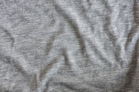 Close up of grey color fabric textured background.の写真素材