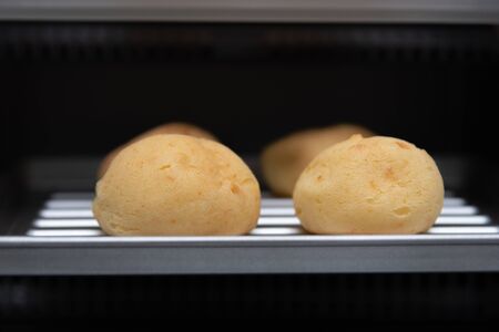 Close up of fresh Japan homemade bakery in local Japanese cafe.の写真素材
