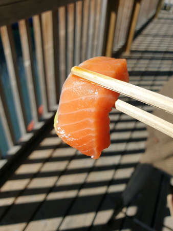 Sashimi on the chopstick,の素材
