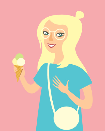 cflat vector characterのイラスト素材