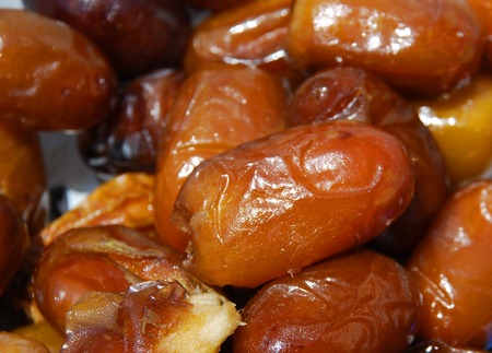 Riped Dates Close Up