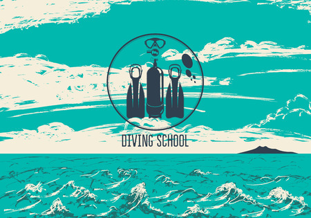 seascapeのイラスト素材