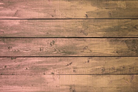 beige brown painted old wood planks texture backgroundの写真素材