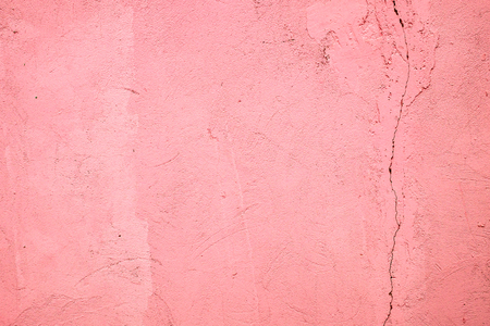 pink Plastered wall texture seamless surface background wallpaper painted retro structure.の写真素材