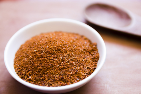 Merken, the ancient spice from Araucanía, Chili.の写真素材