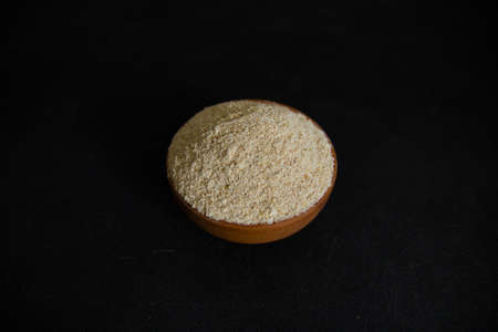 Toasted flours are foods made from ground and toasted cereals, which are consumed in different parts of the world, especially in America, Europe and Africaの写真素材