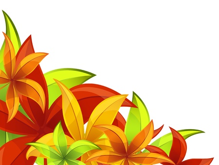 	Autumn design templateのイラスト素材