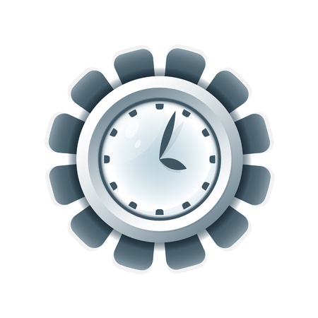 Clock iconのイラスト素材