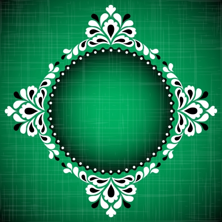 Ornamental templateのイラスト素材