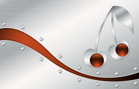 Metallic backgroundのイラスト素材