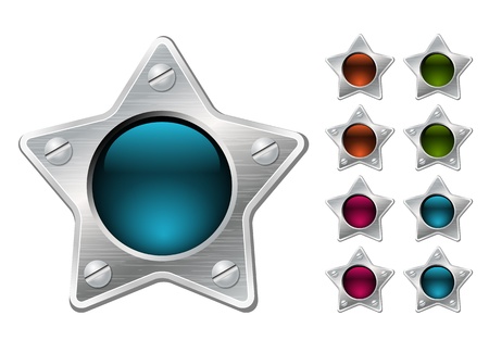 Star iconsのイラスト素材