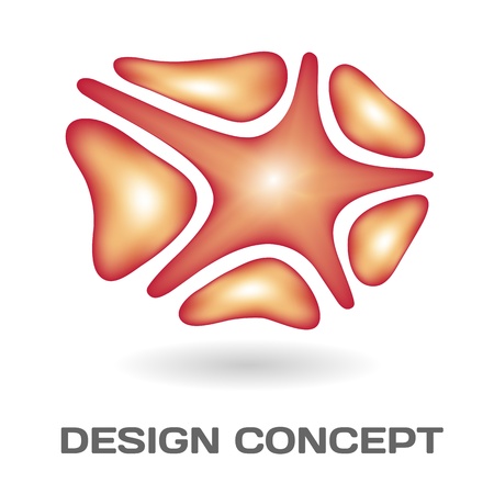 Abstract design conceptのイラスト素材
