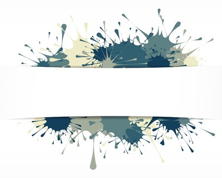Painted backgroundのイラスト素材
