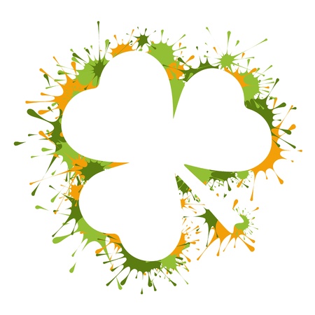 St  Patrick Day frame のイラスト素材