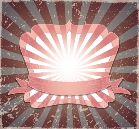 Vintage label backgroundのイラスト素材