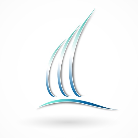 Boat symbolのイラスト素材