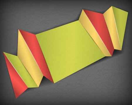 Abstract folded paper backgroundのイラスト素材
