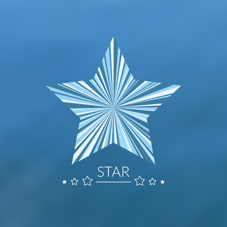 Multicolor star conceptのイラスト素材