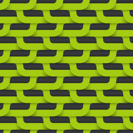 Vector seamless pattern, abstract green layoutのイラスト素材