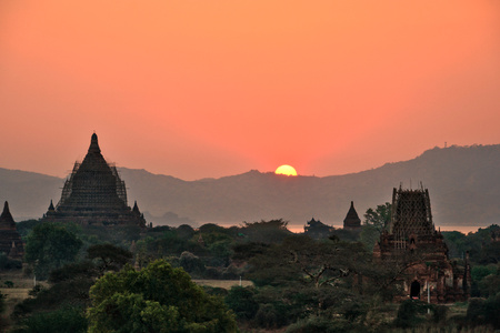 Myanmar Buddhism Temple Monks Burmaの写真素材