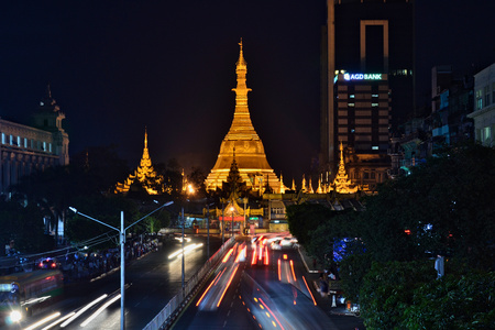 Myanmar Buddhism Templeの写真素材