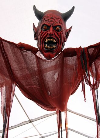 Scary Halloween red Devil / Demon