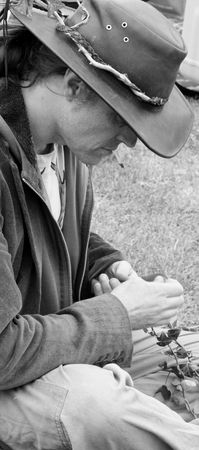 Hastings UK, May 4th 2009, Pagan at Jack In The Green Festival, May Day Weekendのeditorial素材