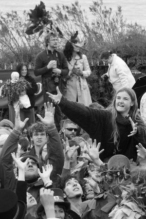 Hastings UK, May 4th 2009, People at Jack In The Green Festival, May Day Weekendのeditorial素材