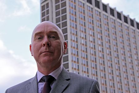 Fairfields Halls, Croydon, London, UK 5th November 2009 Gordon Falconer of Surrey County Council at the Croydon Voluntary Action A.G.M.のeditorial素材