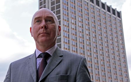 Fairfields Halls, Croydon, London, UK 5th November 2009 Gordon Falconer of Surrey County Council at the Croydon Voluntary Action A.G.M.のeditorial素材