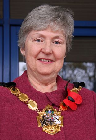 Fairfields Halls, Croydon, London, UK 5th November 2009 Croydon Mayoress Margaret Mead at the Croydon Voluntary Action A.G.M.のeditorial素材