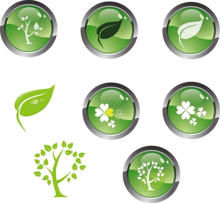 green iconのイラスト素材