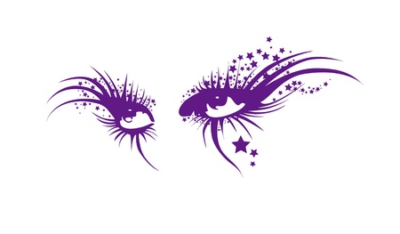 eye profileのイラスト素材